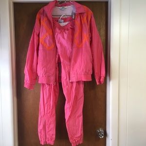 VINTAGE Towne By London Fog 80's 90's Track Suit S